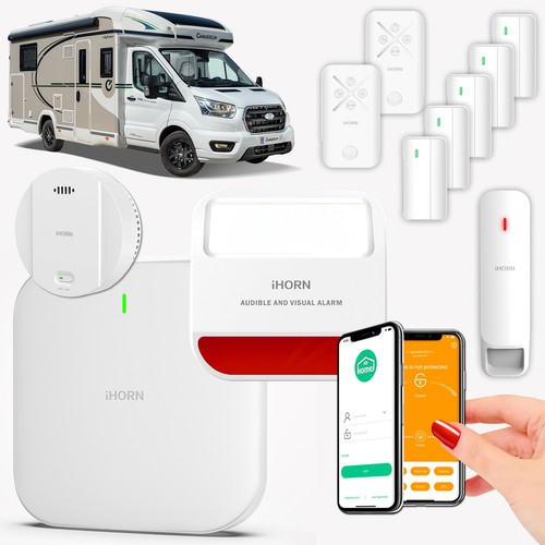 Alarme camping car profilé - camping,