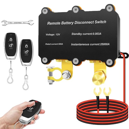 Coupe circuit batterie 12v - coupe,