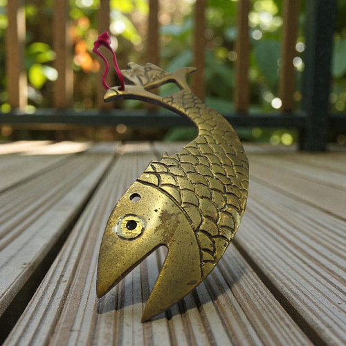 Décapsuleur mural poisson - , en