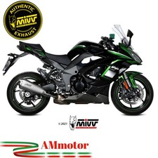Mivv Kawasaki Ninja 1000 SX 2021 Pot D' Echappement Moto Exhaust Delta Race Inox