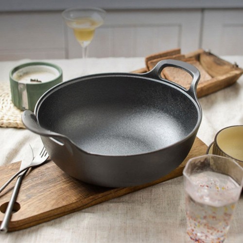Wok fonte 25x25cm double - wok,