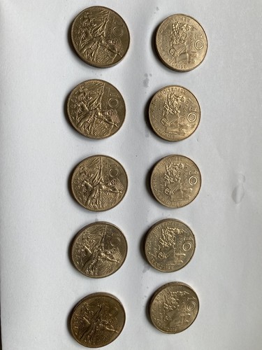 Pièces francs - pièces,