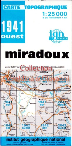 Carte randonnée - de,