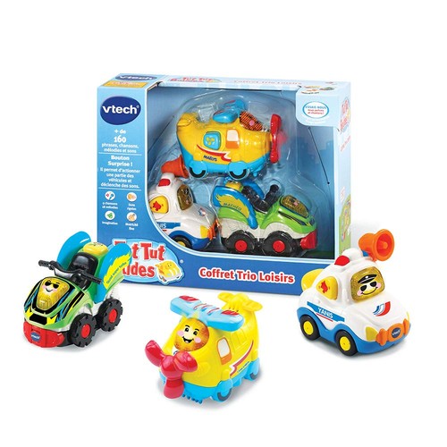 Tut bolides coffret trio - tut, bolides,