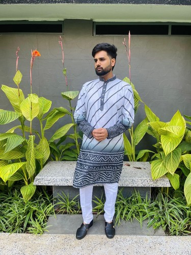 Hommes kurta ensemble - kurta,