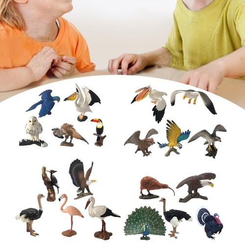 Figurines mini oiseaux - mini, oiseaux,