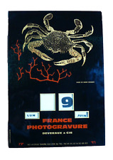 CALENDRIER Perpétuel GERRER Pub Laque de André Ducarroy Décors Marin Vintage