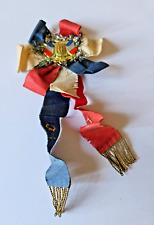 ANCIENNE COCARDE TRICOLORE  DE CONSCRIT  RF