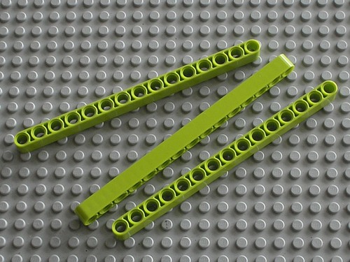Lego technic lime beam 15 - x,