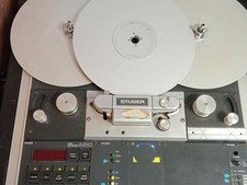 Studer A810 Reel to Reel 2track  Tape Recorder with its trolley.