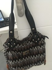 Sac lancaster tissu porté