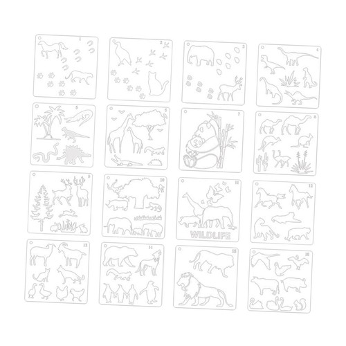 Pochoirs animaux dessins - d'animaux,,