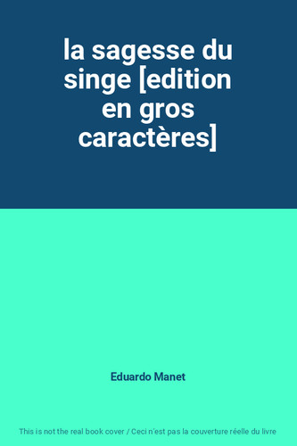 Sagesse singe edition - sagesse,