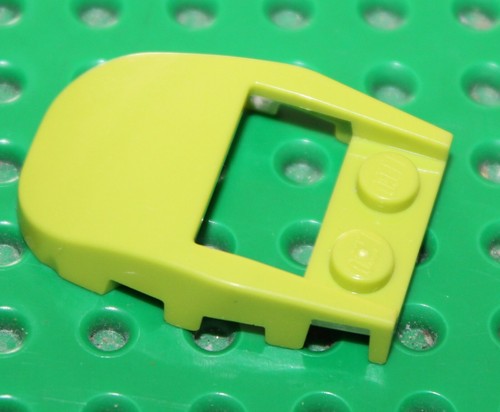 Lego lime wedge cut - 4, 3
