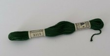 ECHEVETTE COTON RETORS DMC - N°2319 - VERT  - fil à broder- 10 m - n°4