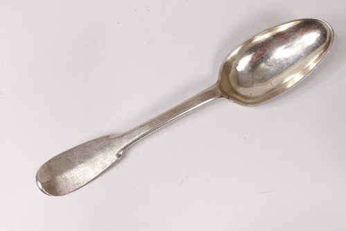 Cuillère argent massif