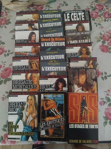 Lot livres gerard de - livres,