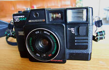 Appareil photo 24 x 36 mm HANIMEX 35MAF 3,8/38mm Auto Focus avec flash + sacoche