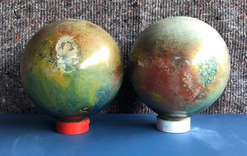 Paire boules porte - de,