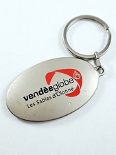 PORTE-CLES - LE VENDÉE GLOBE Les Sables d'Olonne - MÉTAL Brossé & PEINT - Top -