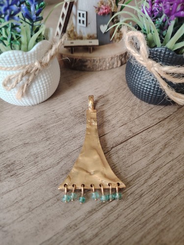 Pendentif vintage biche - vintage,
