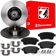 ZIMMERMANN Disques + Revêtements Arrière Convient pour Renault Prix / Scenic 4