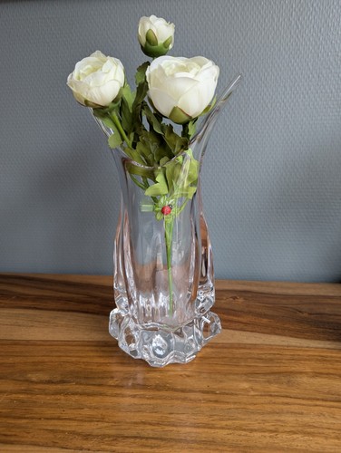 Grand vase cristal art - en,