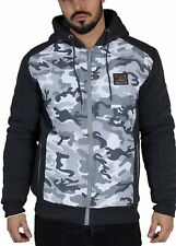 D-Rocks Veste À Capuche Padded Chaude D'Hiver Style Camo Pour Homme