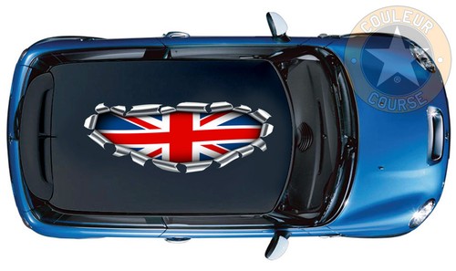Toit metal dechire - drapeau, uk