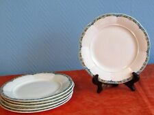 6 assiettes à dessert