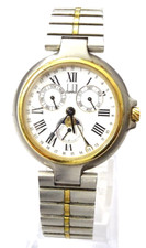 MONTRE UNISEXE VINTAGE DUNHILL MILLENNIUM TRIPLE CALENDAR PHASE DE LUNE QUART...