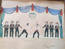 CANNE ANCIENNE BREVET DE BATON