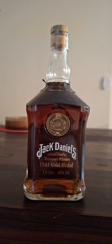 Jack daniel gold - medal, 1981