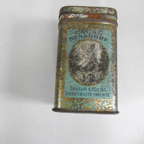 Ancienne boite metal cacao - ancienne,