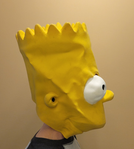 1990 bart simpson rubber - 1990,