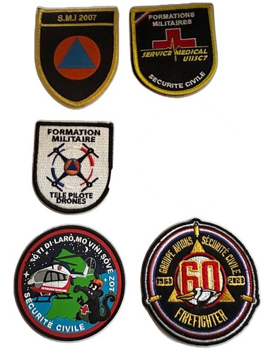 Lot tissus securite - lot, 5