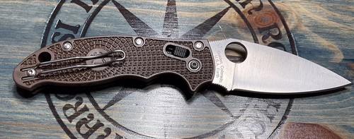 Spyderco manix frn brown - frn,