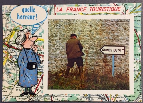 Carte postale humoristique - postale,