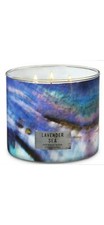 BATH & BODY WORKS 3-WICK SCENTED CANDLE LAVENDER SEA 14.5 OZ NEW