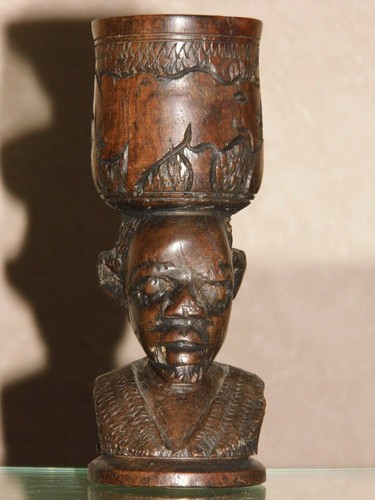 Art africain statue buste - statue,