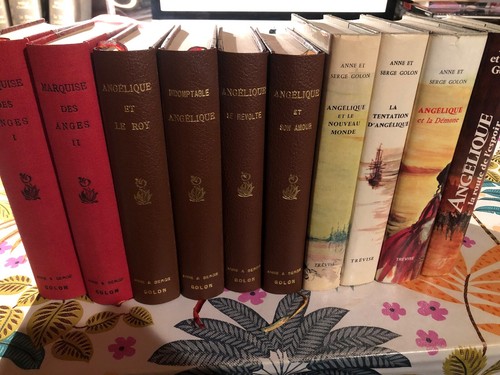 Lot livres angelique par - lot, 10