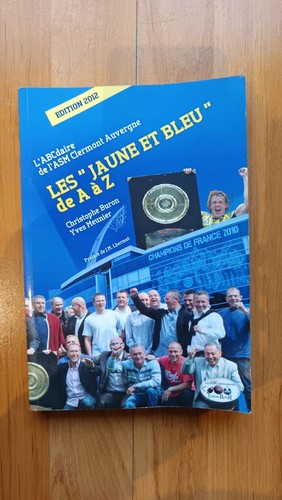 Livre asm clermont rugby - livre,