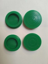 Lot de 4 Patin Silicone vert