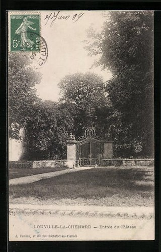 Cpa louville chenard - cpa, louville-la-chenard