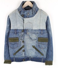 Desigual Femme Jean Bleu Veste