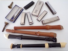 HARMONICA  HOHNER , ROTY , OLYMPIA ,  WESTERN  -  FLUTES  ET  EMBOUTS  TROMPETTE