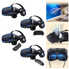 Lunettes 3D VR Réglable Vue à 360 Degrés Casque de Réalité Virtuelle