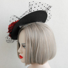 Voile chapeau bibi haut - bibi,