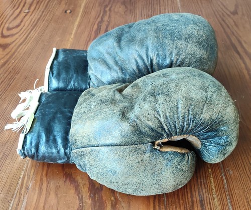 Paire gants boxe - boxe, cuir