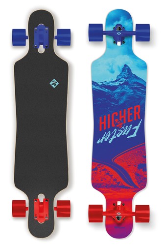 Street surfing longboard - surfing,